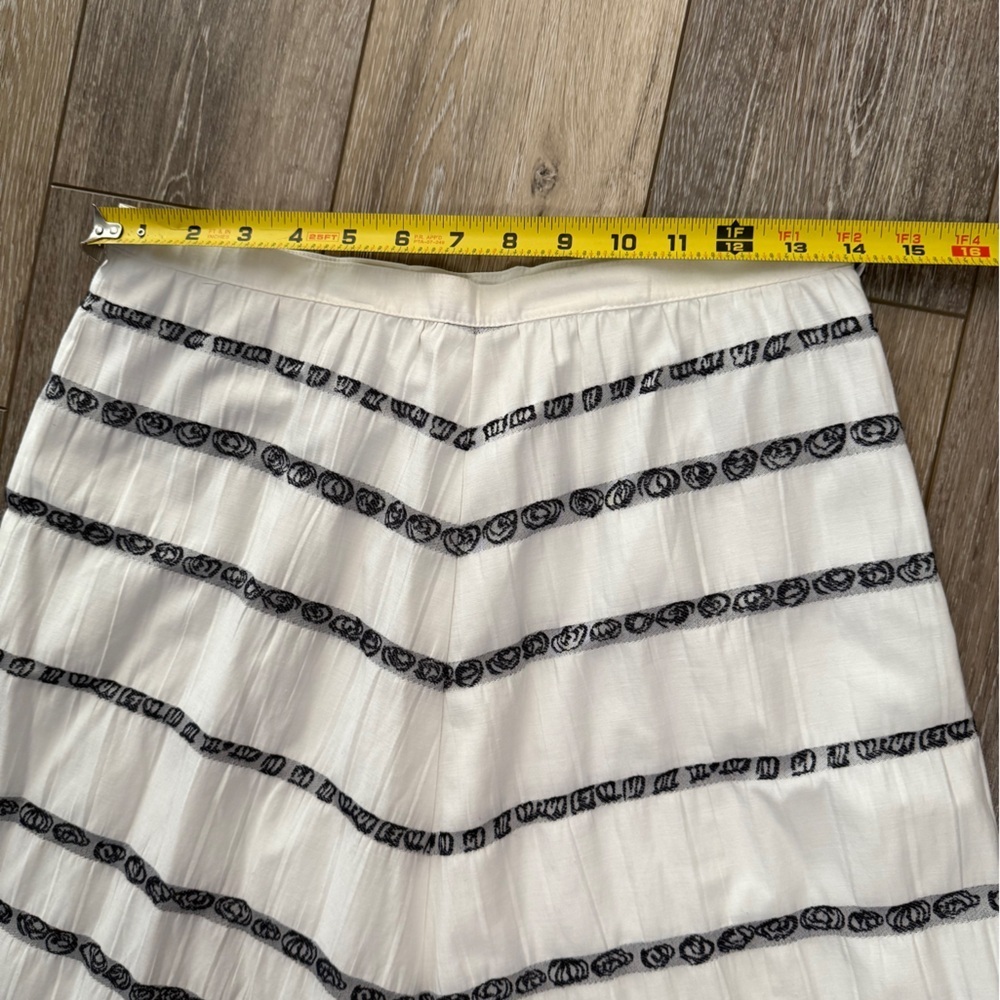 Talbots Black and White Patterned Skirt - Picture 3 of 6